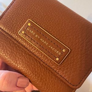 Marc Jacobs brown leather wallet